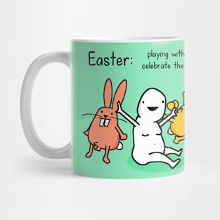 Rabbit rebirth Mug